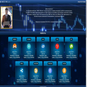 Скриншот главной страницы сайта invest-pro.tech