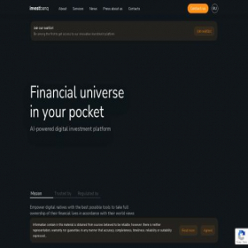 Скриншот главной страницы сайта investbanq.com