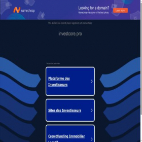 Скриншот главной страницы сайта investcore.pro