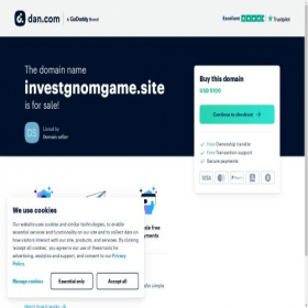 Скриншот главной страницы сайта investgnomgame.site