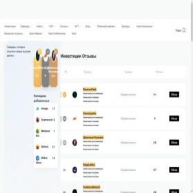 Скриншот главной страницы сайта investicii-otzyvy.ru
