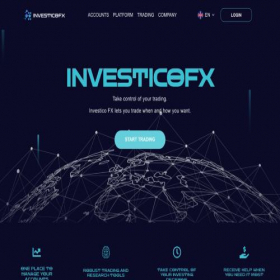 Скриншот главной страницы сайта investicopkatform.com