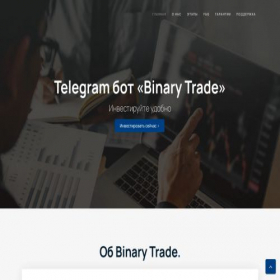 Скриншот главной страницы сайта investingbinarytrade.website