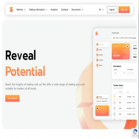 Скриншот главной страницы сайта investments.hu