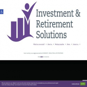 Скриншот главной страницы сайта investretire.co.uk