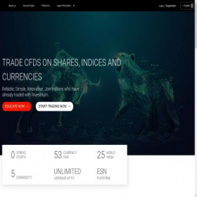 Скриншот главной страницы сайта investrium.ltd