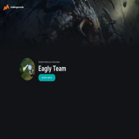 Скриншот главной страницы сайта invite-eagly.team