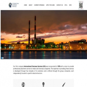 Скриншот главной страницы сайта iosr.com