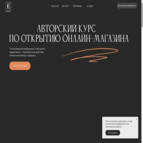 Скриншот главной страницы сайта ip-e-levina.ru