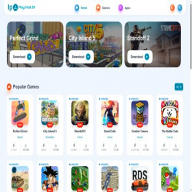 Скриншот главной страницы сайта ipa.playmod24.com