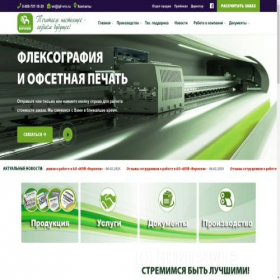 Скриншот главной страницы сайта ipf-vrn.ru