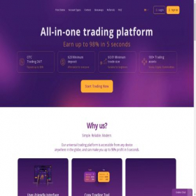 Скриншот главной страницы сайта iqcent.com