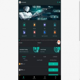 Скриншот главной страницы сайта iqhquantify.com