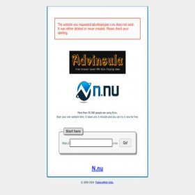 Скриншот главной страницы сайта iqturbopaypal.n.nu