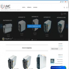 Скриншот главной страницы сайта irk.minerpoint.ru