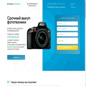Скриншот главной страницы сайта irkozlova.ru