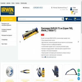 Скриншот главной страницы сайта irwin.su