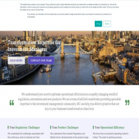 Скриншот главной страницы сайта iscltd.com