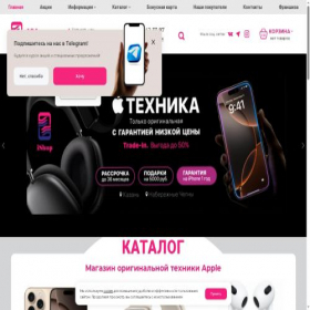 Скриншот главной страницы сайта ishop116.ru