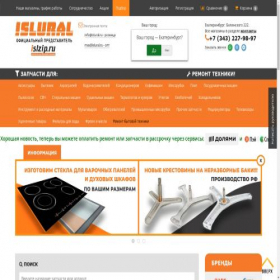 Скриншот главной страницы сайта islzip.ru