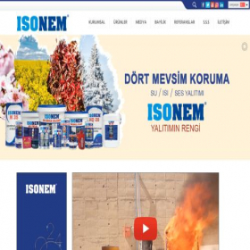 Скриншот главной страницы сайта isonem.com.tr