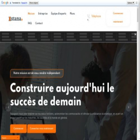 Скриншот главной страницы сайта istanalimited.com
