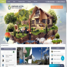 Скриншот главной страницы сайта istokexpert.ru