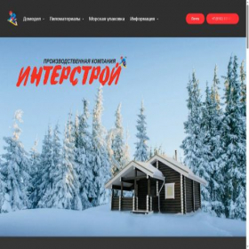 Скриншот главной страницы сайта istroy29.ru