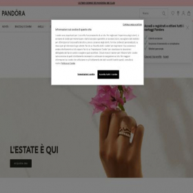 Скриншот главной страницы сайта it.pandora.net