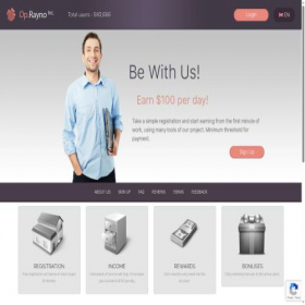 Скриншот главной страницы сайта it.rayno.net