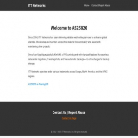Скриншот главной страницы сайта it7.net