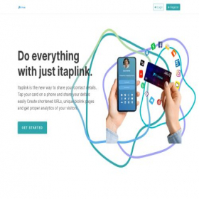 Скриншот главной страницы сайта itaplink.com