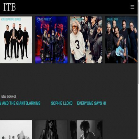 Скриншот главной страницы сайта itb.co.uk
