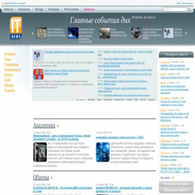 Скриншот главной страницы сайта itc.com.ua