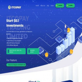 Скриншот главной страницы сайта itcopay.com
