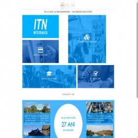 Скриншот главной страницы сайта itn.md