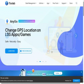 Скриншот главной страницы сайта itoolab.com