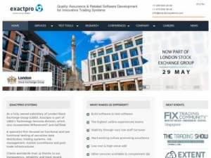 Скриншот главной страницы сайта its-trading.ru