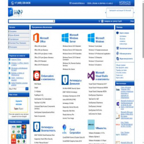 Скриншот главной страницы сайта itshop.ru