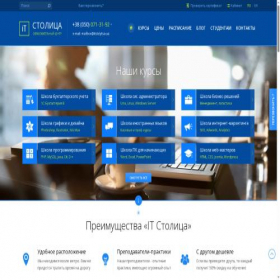 Скриншот главной страницы сайта itstolytsa.ua