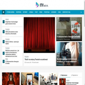 Скриншот главной страницы сайта itv.net.pl