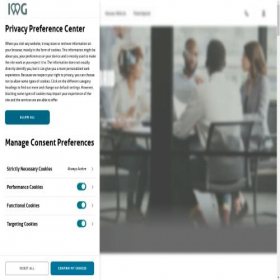 Скриншот главной страницы сайта iwgplc.com