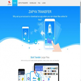 Скриншот главной страницы сайта izapya.com