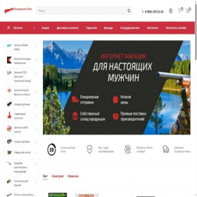 Скриншот главной страницы сайта izhzip.ru