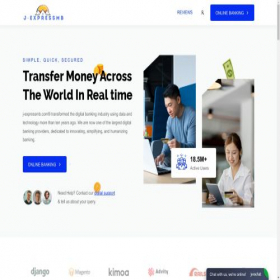 Скриншот главной страницы сайта j-expressmb.com