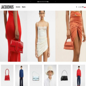 Скриншот главной страницы сайта jacquemus-polska.com