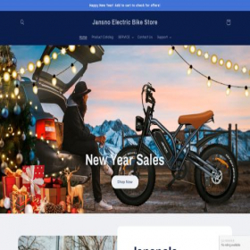 Скриншот главной страницы сайта jansno.com