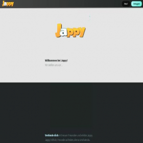 Скриншот главной страницы сайта jappy.de