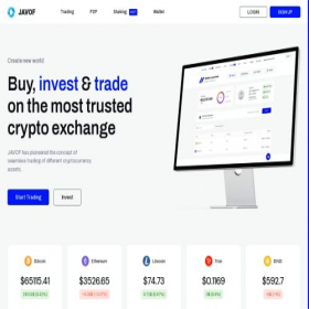 Скриншот главной страницы сайта javof.com