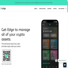 Скриншот главной страницы сайта jaxx.io
